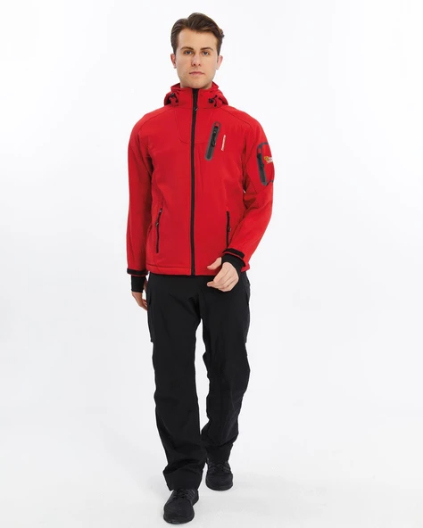 FreeCamp Eagle Softshell Ceket-KIRMIZI ürün görseli