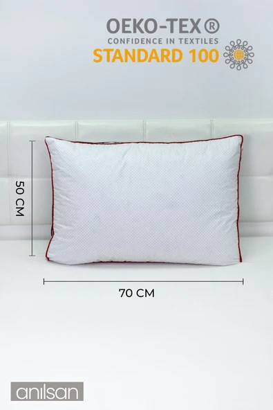 2'li Kaz Tüyü Yastık - 50x70cm - Otel Yastığı - Sağlıklı Uyku Için En Iyi Yastık Seçeneği - 2