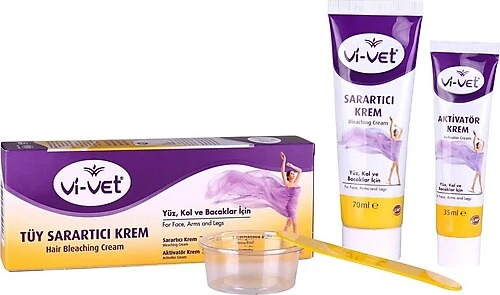 Vİ-VET TÜY SASARTICI KREM 70ML SASARTICI KREM +30ML AKTİVATÖR ürün görseli 1