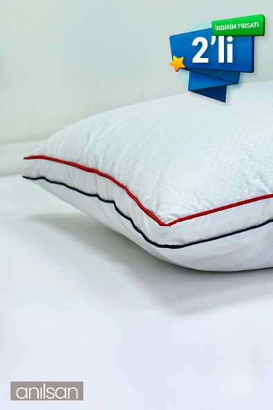 2'li Kaz Tüyü Yastık - 50x70cm - Otel Yastığı - Sağlıklı Uyku Için En Iyi Yastık Seçeneği