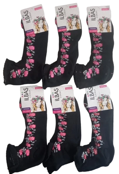 TÜL BAYAN PATİK 6 ADET ürün görseli 1