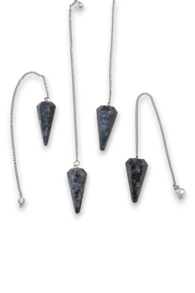 Doğal Larvikit Taşı Pandül Sarkaç 201-7 - 3