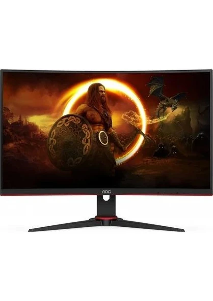 AOC CQ27G2SE/BK 27" 1 ms 2K Curved 165 Hz Oyuncu Monitörü