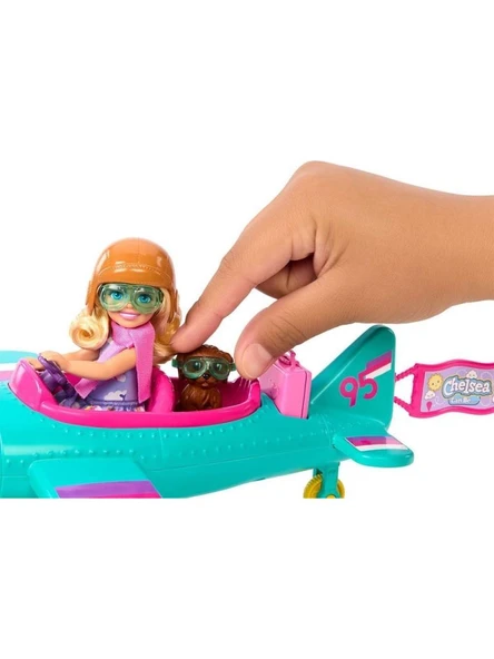 Mattel Mate-Htk38 Barbie Chelsea'nin Pervaneli Mini Uçağı - 3