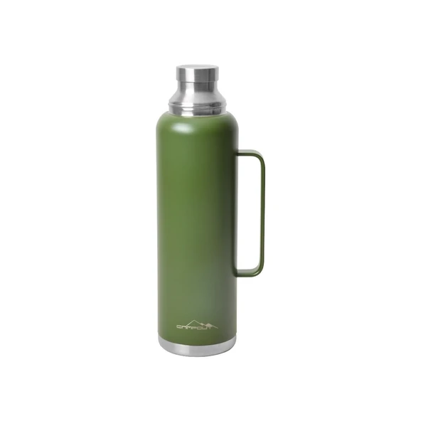 Campout Çift Katmanlı Termos 1500 ML Yeşil - 3