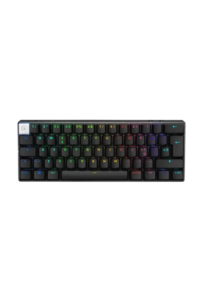 Logitech G Pro X 60 Lightspeed Tactile İngilizce RGB Kablosuz Siyah Gaming Klavye (920-011913)