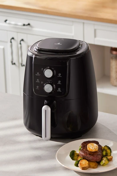 Karaca Air Pro Cook Manuel Xl Airfryer Black 4 Kişilik - 4