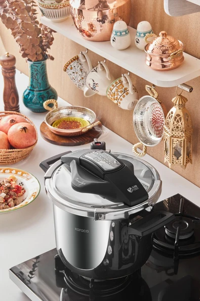Karaca Marsilya Indüksiyon Tabanlı Düdüklü Tencere 7 Litre - 2