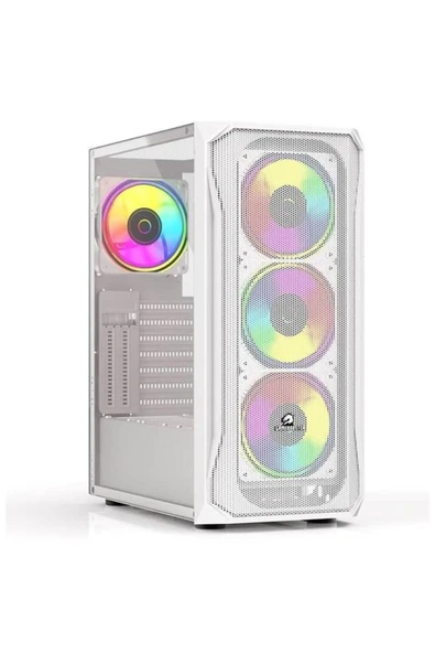 GAMEBOOSTER Gb-t005mw Gamıng Mıd-tower Pc Kasası Beyaz