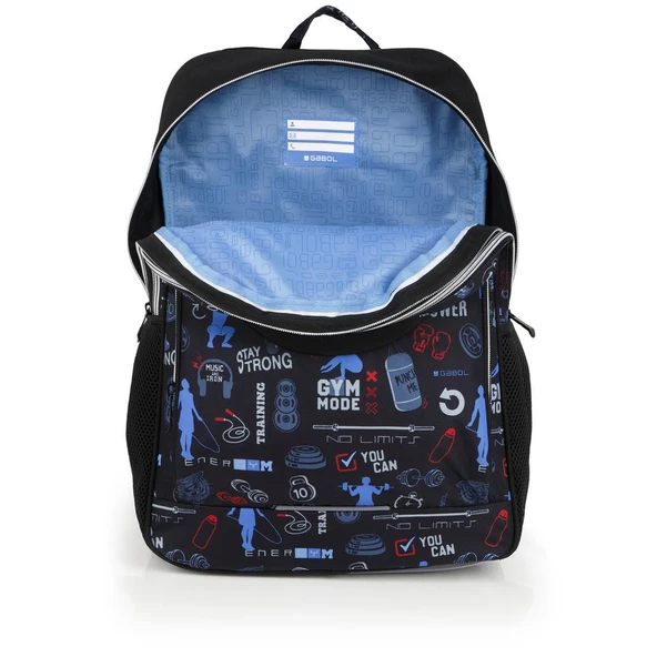 Gabol Okul Sırt Çantası Training Siyah 23L GB.234900 - 4
