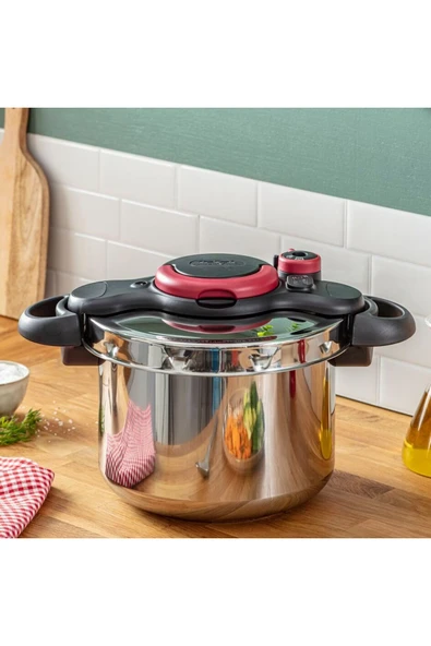 TEFAL Clipso Minute Easy Düdüklü Tencere 6L