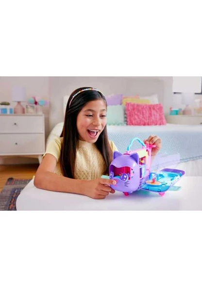Polly Pocket Minik Kedi Hava Yolları Oyun Seti HWP19 Lisanslı Ürün - Resim 3