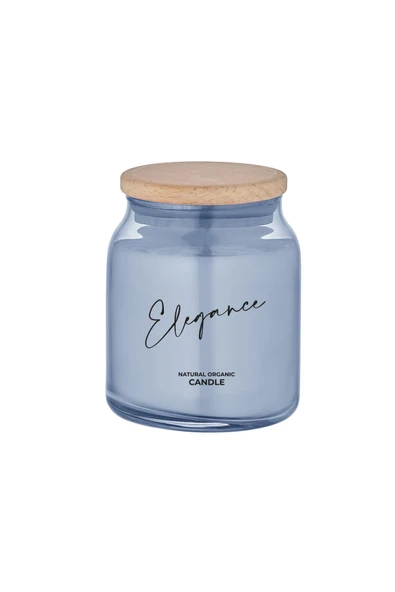Selka Home - Dream Ahşap Kapaklı Cam Tasarım Kokulu Candle Mum - 7