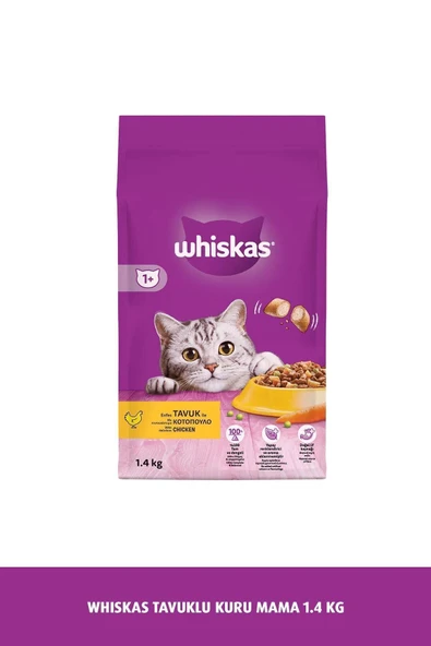 Yetişkin Tavuklu Kedi Maması 1.4 Kg