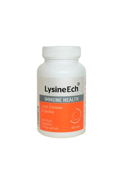 Lysine Ech ( Immune Health ) 100 Tablet L-lysine Echinacea Spirulina