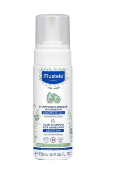 Mustela Yenidoğan Köpük Şampuan 150 ML