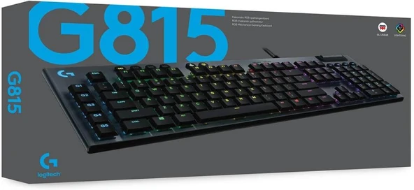 Logitech G815 Lightsync RGB Kablolu Mekanik Oyuncu Klavyesi - teşhir - 6