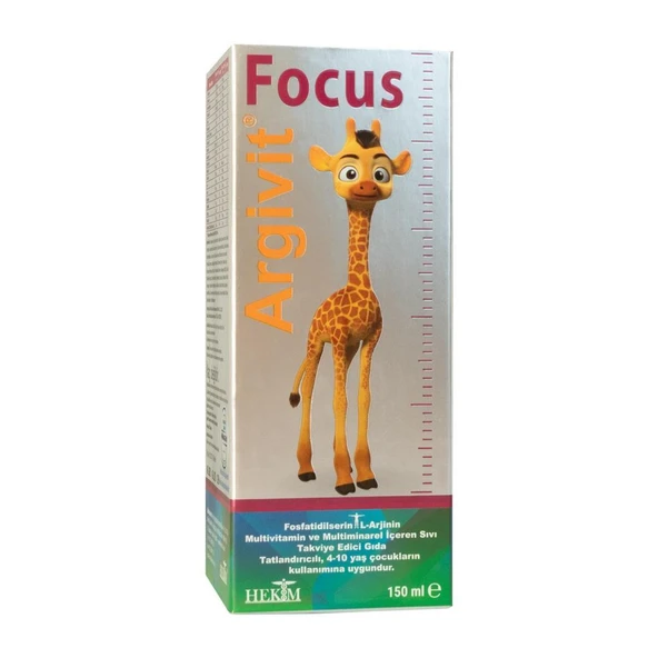 Argivit Focus Şurup 150 Ml-SKT:10/2026