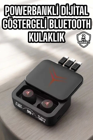 Ucuz ve Kaliteli Bluetooth Kulaklık TWS Çoklu Şarj Girişi Yüksek Ses Kaliteli