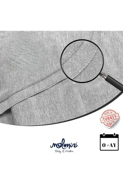 Molmini Premium Sling Pamuklu Esnek Wrap Kanguru Anakucağı Taşıma - 3