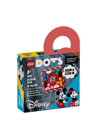 Lego Dots Disney Mickey Fare Dikilebilir Kare Parça 41963 Lisanslı Ürün - 3