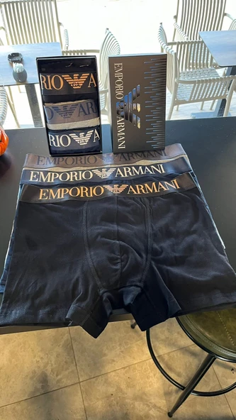 EMPORIO ARMAN  Erkek 3 Lü Boxer