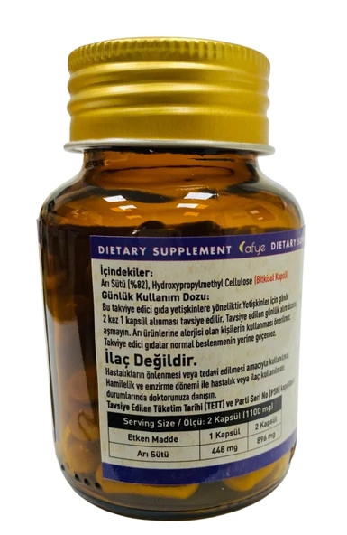 Afye Royal Jelly (Arı Sütü) 60 kapsül - 2