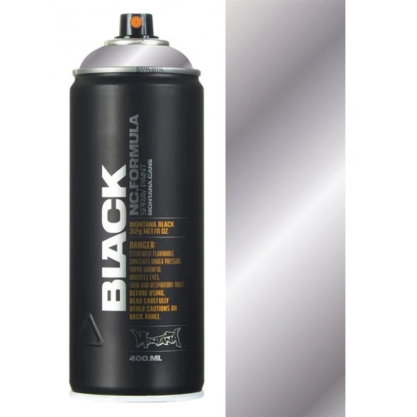 Montana Black 400ml Silverchrome BLK SILVER ürün görseli 1