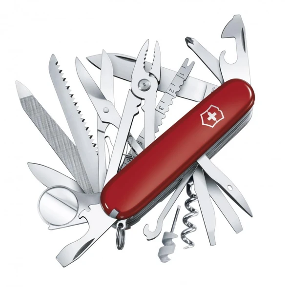 Victorinox 1.6795.LB1 SwissChamp (33) Deri Kılıflı Çakı (Blisterli) ürün görseli 1