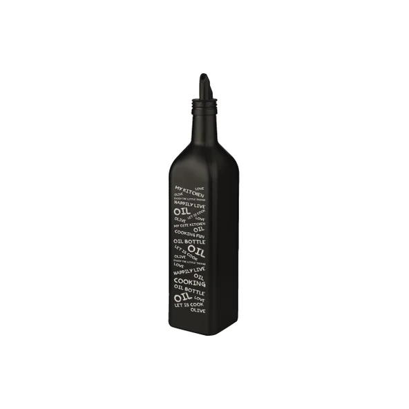 Selka Home - Marasca Baskılı Yazılı Yağdanlık 500 ML - 11