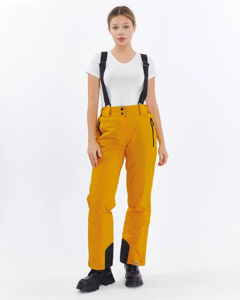 Mapamyumco Kadın Kayak Pantolon-TURUNCU - Resim 2