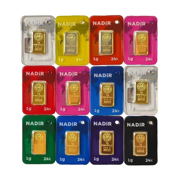 AgaKulche 1 gr 995 24 Ayar Nadir Külçe Altın - 3