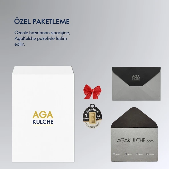 AgaKulche 1 gr  995 24 Ayar İAR Külçe Altın - 4