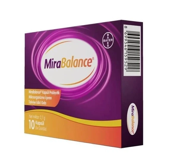 Mirabalance Probiyotik 10 Kapsül