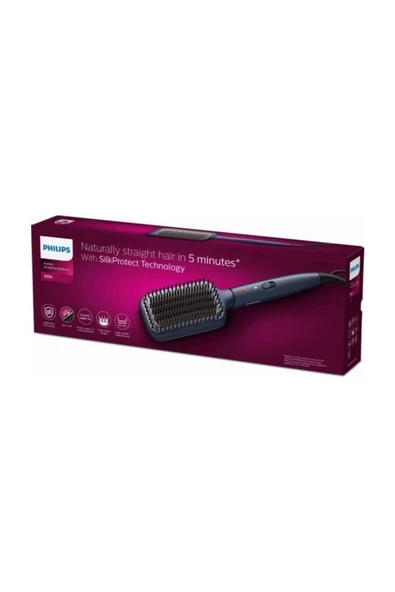 Philips BHH885 5000 Serisi Düzleştirici Tarak , StyleCare Essential Isıtmalı , Siyah VPTMŞST1 - 5