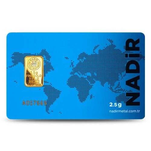 AgaKulche 2.5 gr 995 24 Ayar Nadir Külçe Altın