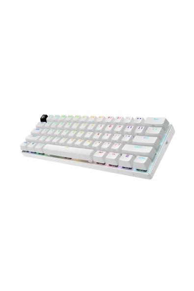 Logitech G Pro X 60 Lightspeed Tactile İngilizce RGB Kablosuz Beyaz Gaming Klavye (920-011930) - 3