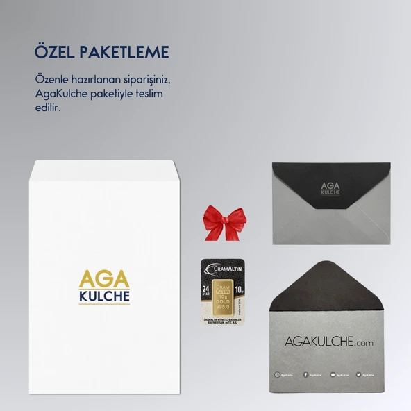 AgaKulche 10 gr 995 24 Ayar İAR Külçe Altın - 2