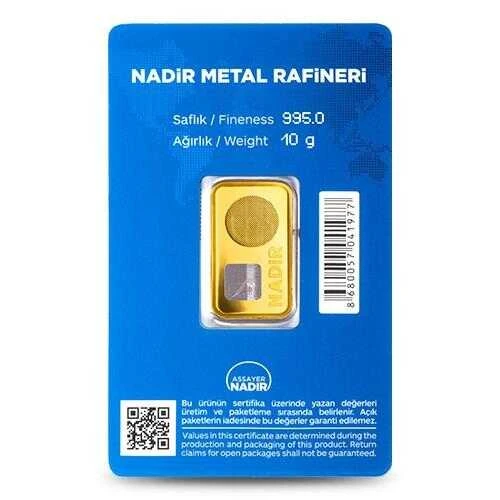AgaKulche 10 gr 995 24 Ayar Nadir Külçe Altın - 2