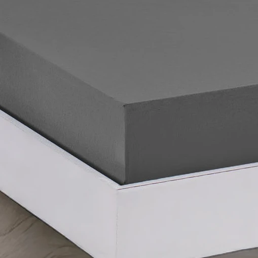 Upstyle Paint Lastikli Çarşaf Seti Tek Kişilik D.Boya Füme - Resim 3