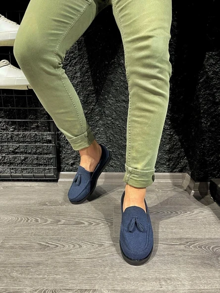 Knack Loafer Mavi Erkek Ayakkabısı