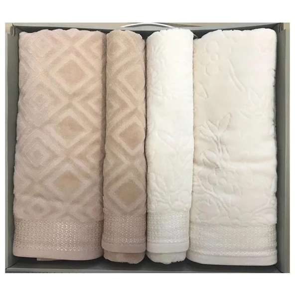 ÖZDİLEK PASTORAL BEST SET KREM-BEJ ürün görseli