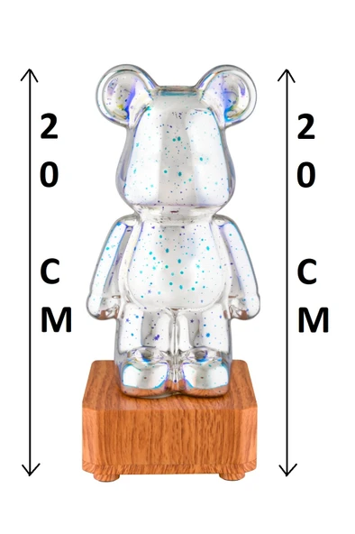 Discover 3D Sevimli Ayıcık Dream Reality 3D Teddy Bear Cam Gece Lambası - 3