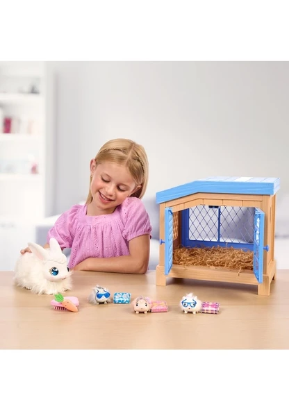 Little Live Pets Anne ve Yavruları Mama Surprise Bunnies 26593 - Resim 3