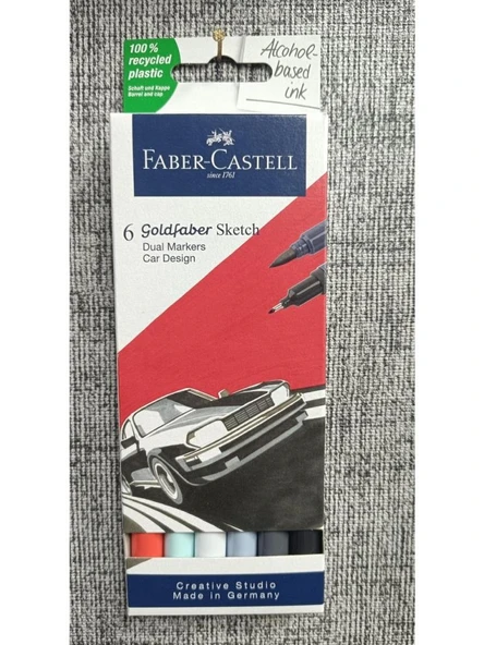 Faber Castell Goldfaber Sketch 6'lı Car Desing 164813