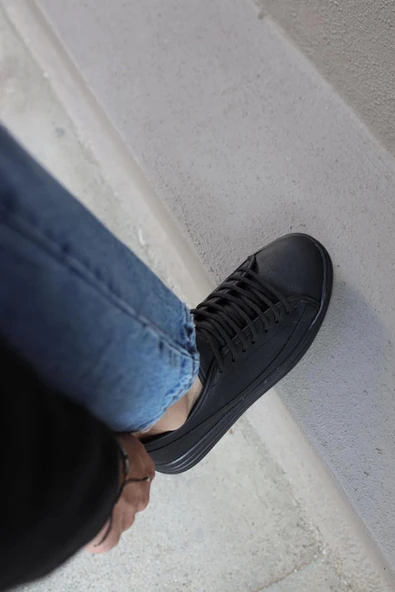 Terzi Bey Sneakers Ayakkabı 010 Siyah (siyah Taban) - 5