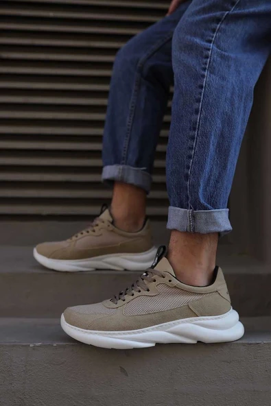 Knack Sneakers Vizon Süet Erkek Ayakkabısı