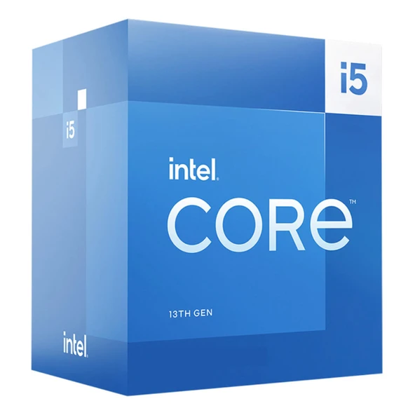 Intel Core i5-13400 10C 2.5GHz 20MB 1700P Kutulu Fanlı İşlemci