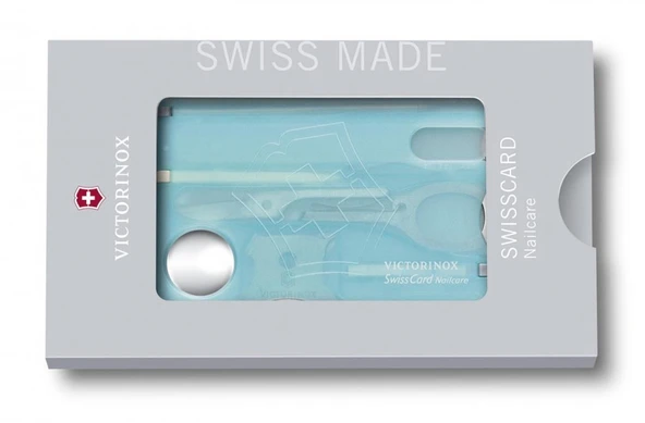 Victorinox 0.7240.T21 SwissCard Manikür Seti - 4