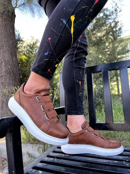 Terzi Bey Sneakers Ayakkabı 889 Taba - 2